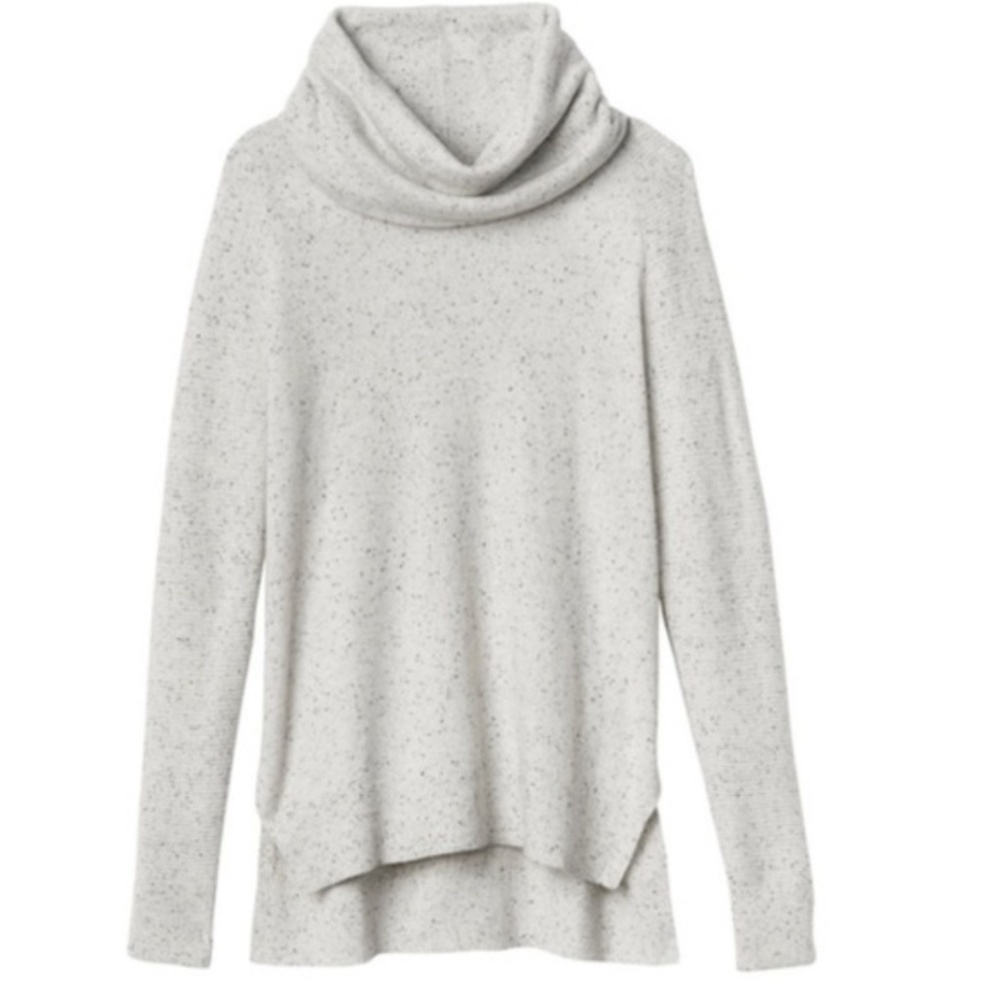 Athleta Donegal Cashmere Cowl Neck Sweater Small EUC